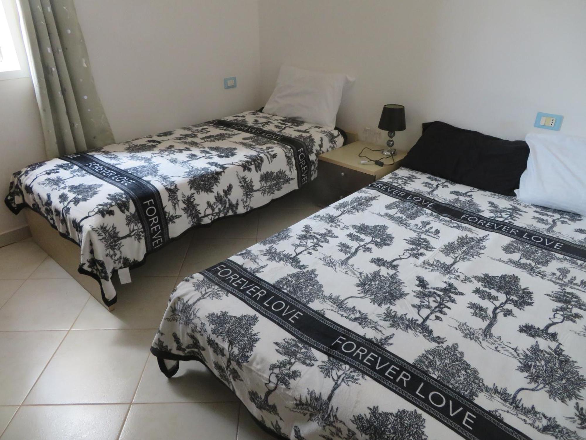Adult Only Beachfront 2 Bedroom Apartment Santa Maria Airport Pick Up, Aircon, Unlimited Wifi Ideal For Remote Working And Long Stay Bagian luar foto
